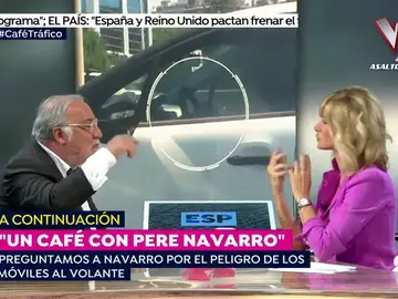 Un café con Pere Navarro Un café con Pere Navarro