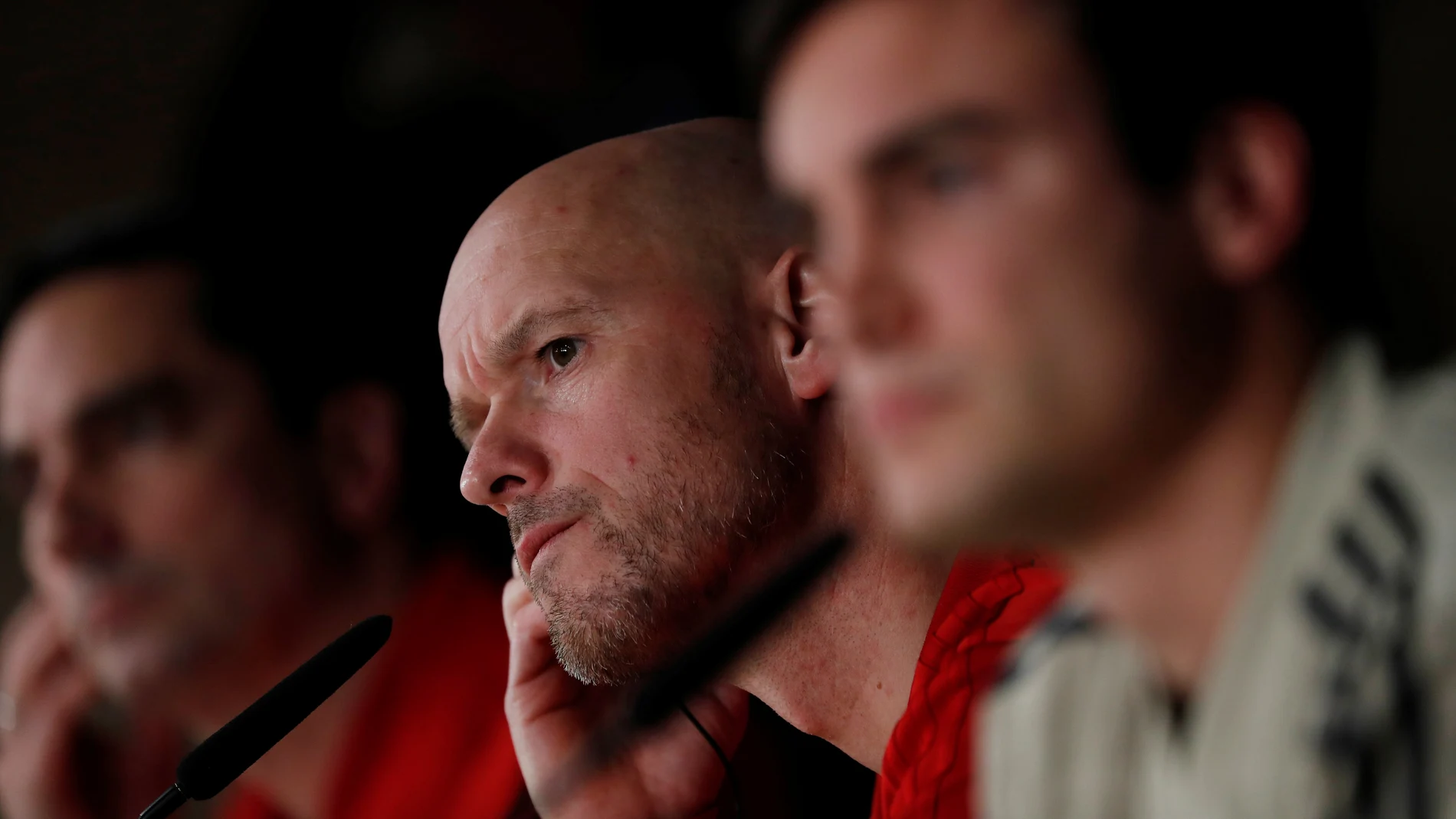 Ten Hag, entrenador del Ajax Ten Hag, entrenador del Ajax