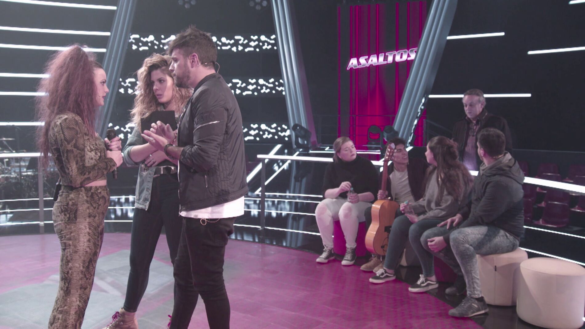 V&Iacute;DEO-LA VOZ:Miriam Rodr&iacute;guez, sobre Lola Jim&eacute;nez en los ensayos de los Asaltos: &ldquo;Es una t&iacute;a que impone, me gusta mucho su rollo&rdquo;