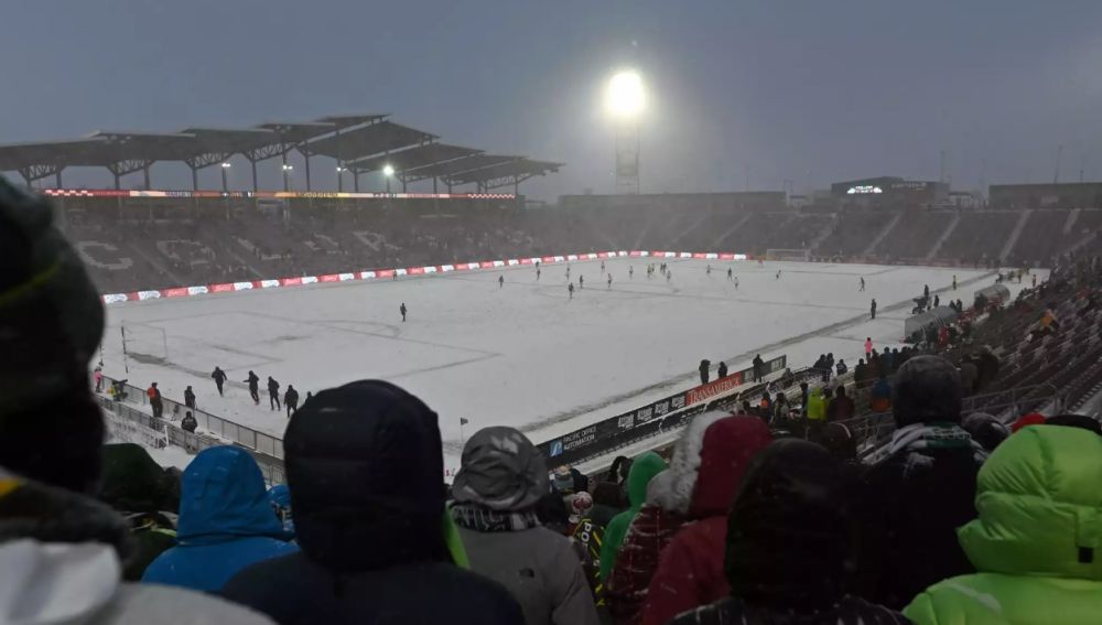 Partido entre los Colorado Rapids y los Portland Timbers en Denver