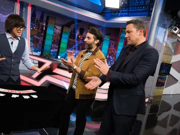 Luis Piedrahita sorprende a Ben Affleck y Oscar Isaac en 'El Hormiguero 3.0' Luis Piedrahita sorprende a Ben Affleck y Oscar Isaac en 'El Hormiguero 3.0'