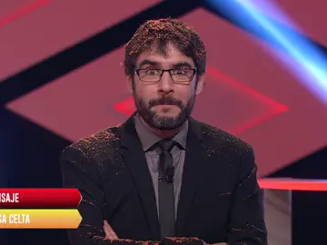 Juanra Bonet, el más pringado en la bomba final de '¡Boom! Juanra Bonet, el más pringado en la bomba final de '¡Boom!