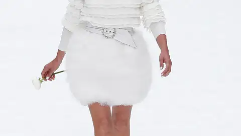 Penélope Cruz en el desfile de Chanel Penélope Cruz en el desfile de Chanel