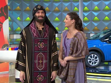 Jorge Fernández y Laura Moure, emocionados al recordar el primer disfraz de su vida Jorge Fernández y Laura Moure, emocionados al recordar el primer disfraz de su vida