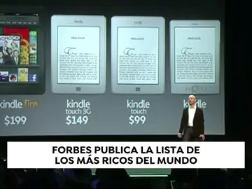 Jeff Bezos, fundador de Amazon, repite por segundo año consecutivo como el más rico del mundo Jeff Bezos, fundador de Amazon, repite por segundo año consecutivo como el más rico del mundo
