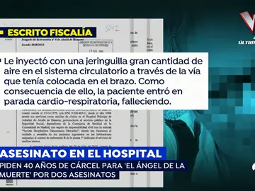Condenan a 40 años de cárcel al 'ángel de la muerte' Condenan a 40 años de cárcel al 'ángel de la muerte'