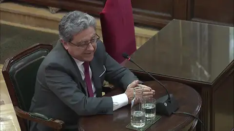 Enric Millo en el juicio al 'procés' Enric Millo en el juicio al 'procés'
