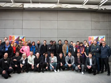 Foto de familia de la Sección Oficial del Festival de Málaga Foto de familia de la Sección Oficial del Festival de Málaga