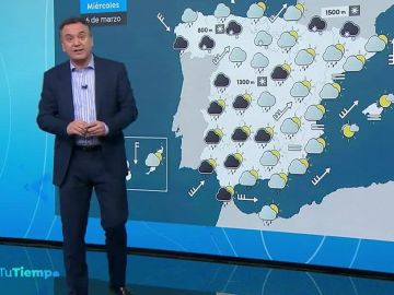 Más lluvias y descenso de las temperaturas en casi toda la Península Más lluvias y descenso de las temperaturas en casi toda la Península