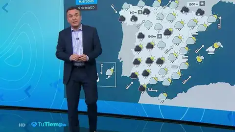 Más lluvias y descenso de las temperaturas en casi toda la Península Más lluvias y descenso de las temperaturas en casi toda la Península