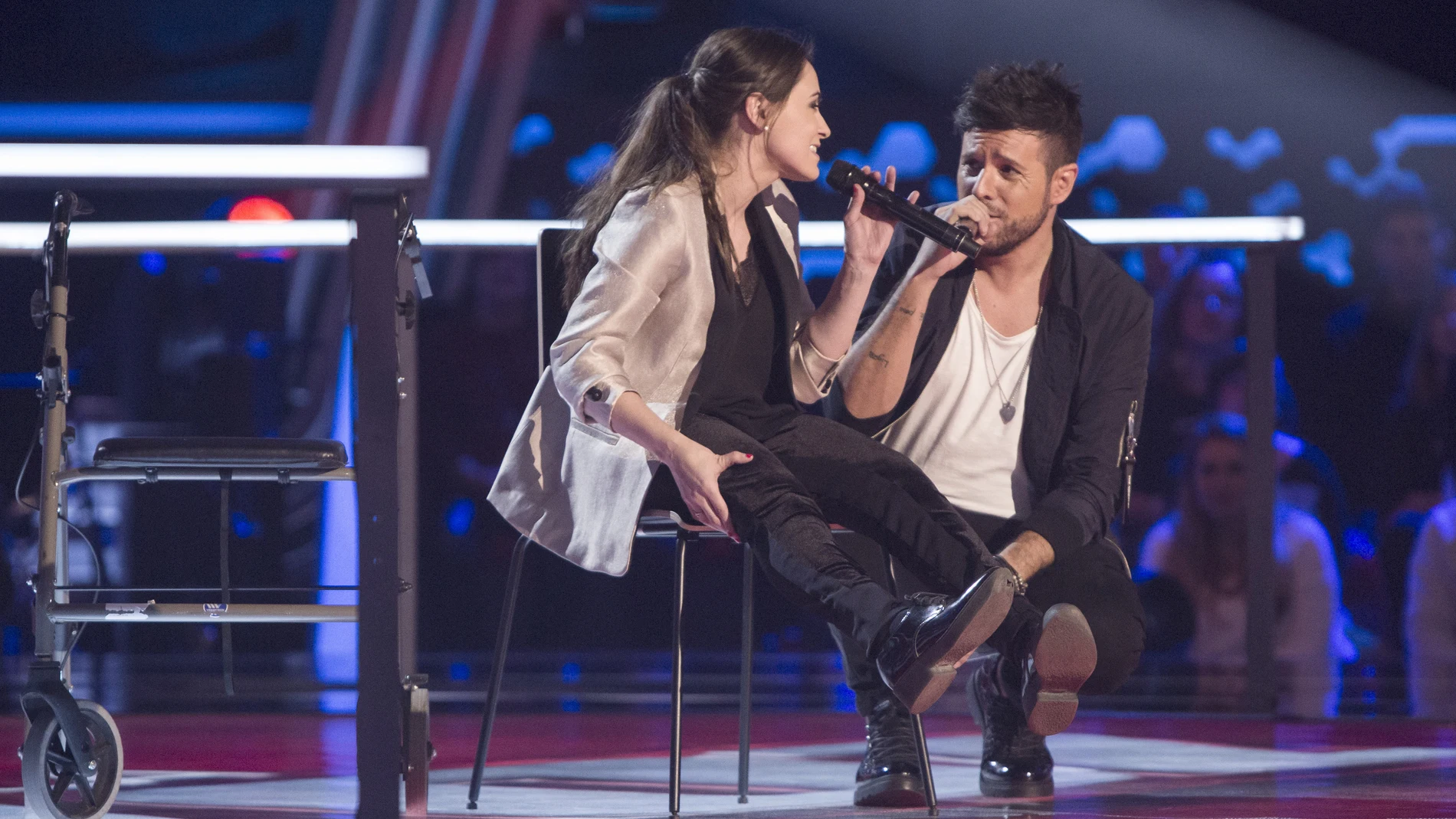 VÍDEO-LA VOZ:Pablo López canta con Miriam Fernández con mucha emoción ‘Sin miedo a nada’ en ‘La Voz’