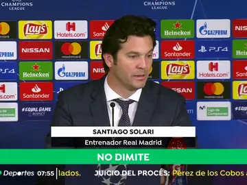 Solari, tras la eliminación ante el Ajax: "Claro que hemos echado de menos a Sergio Ramos" Solari, tras la eliminación ante el Ajax: "Claro que hemos echado de menos a Sergio Ramos"