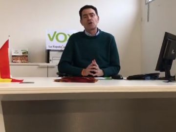 El presidente de Vox en Lleida, José Antonio Ortiz Cambray