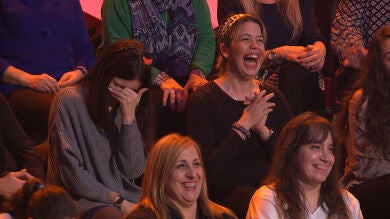 El público de '¡Boom!', eufórico con el equipo rival de 'Los Lobos'