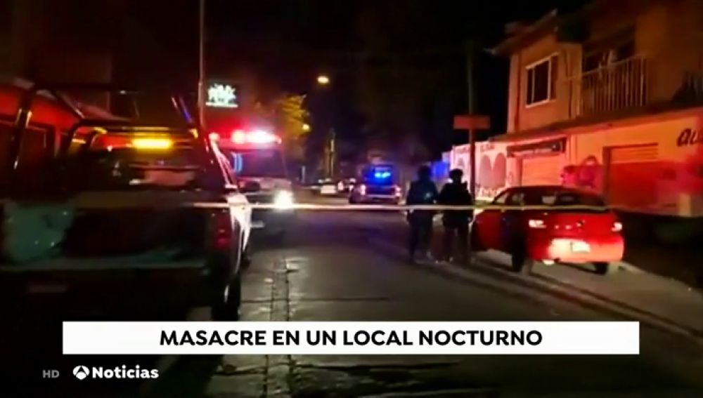 Al menos 15 muertos en un tiroteo en un bar nocturno de México