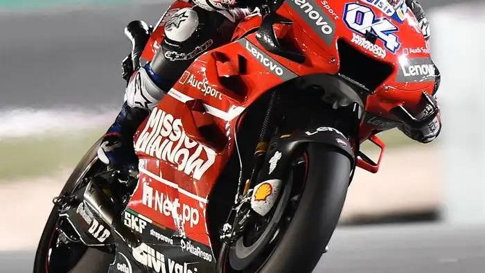 Andrea Dovizioso en el GP de Catar