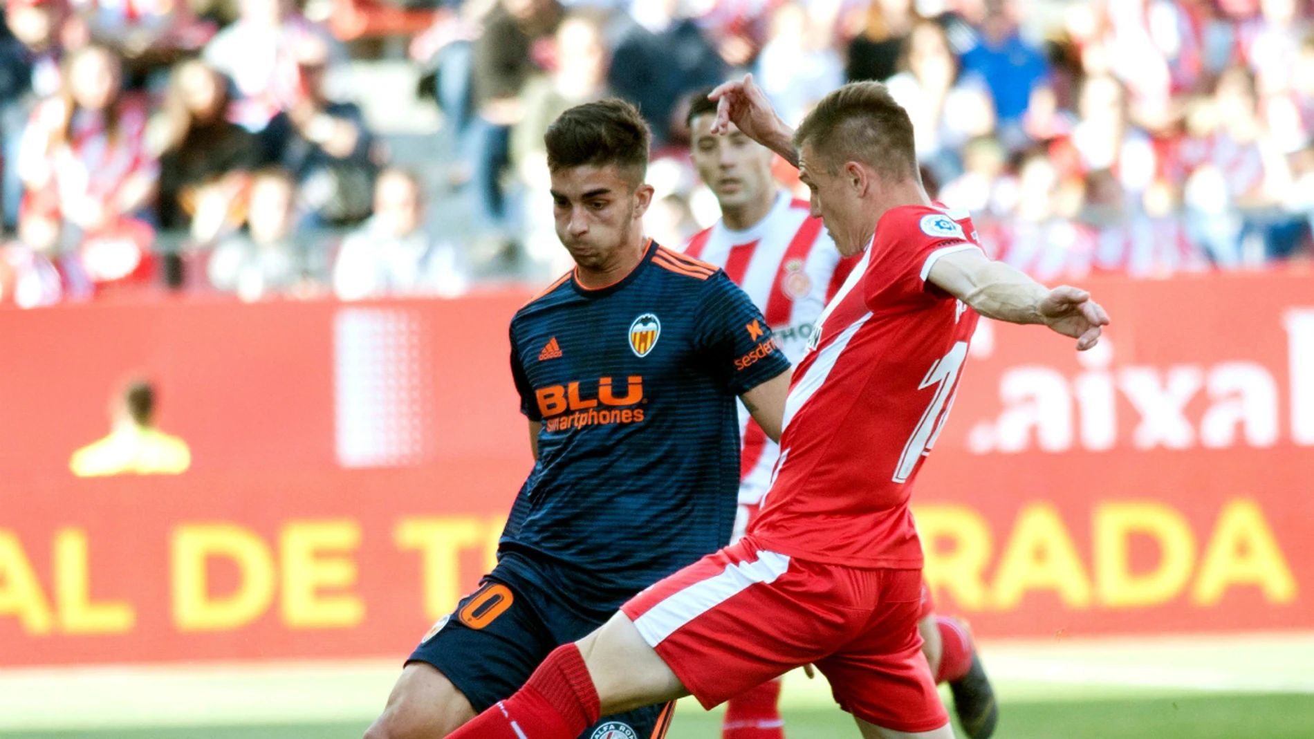 Ferrán Torres, ante el Girona Ferrán Torres, ante el Girona