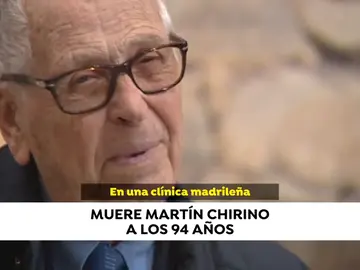 Muere a los 94 años el escultor Martín Chirino Muere a los 94 años el escultor Martín Chirino