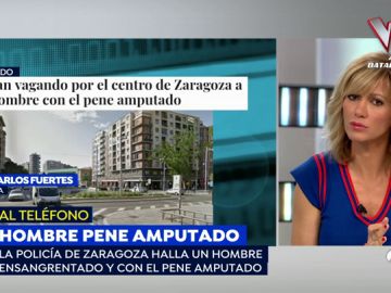 Halan vagando por Zaragoza a un hombre con el pene amputado. Halan vagando por Zaragoza a un hombre con el pene amputado.