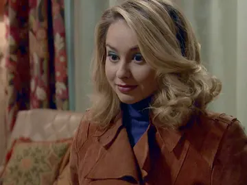 Luisita, impresionada con la reacción de su padre Luisita, impresionada con la reacción de su padre