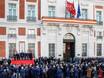 Acto para recordar a las víctimas del 11M en Sol Acto para recordar a las víctimas del 11M en Sol