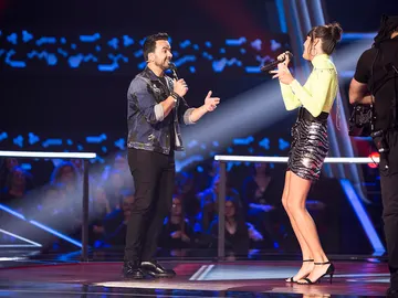 VÍDEO: Beatriz Pérez canta ‘Échame la culpa’ con Luis Fonsi en su despedida de ‘La Voz’ VÍDEO: Beatriz Pérez canta ‘Échame la culpa’ con Luis Fonsi en su despedida de ‘La Voz’