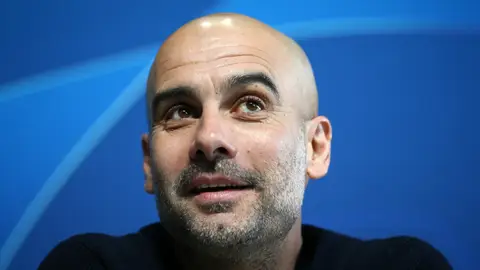 Pep Guardiola, en rueda de prensa Pep Guardiola, en rueda de prensa