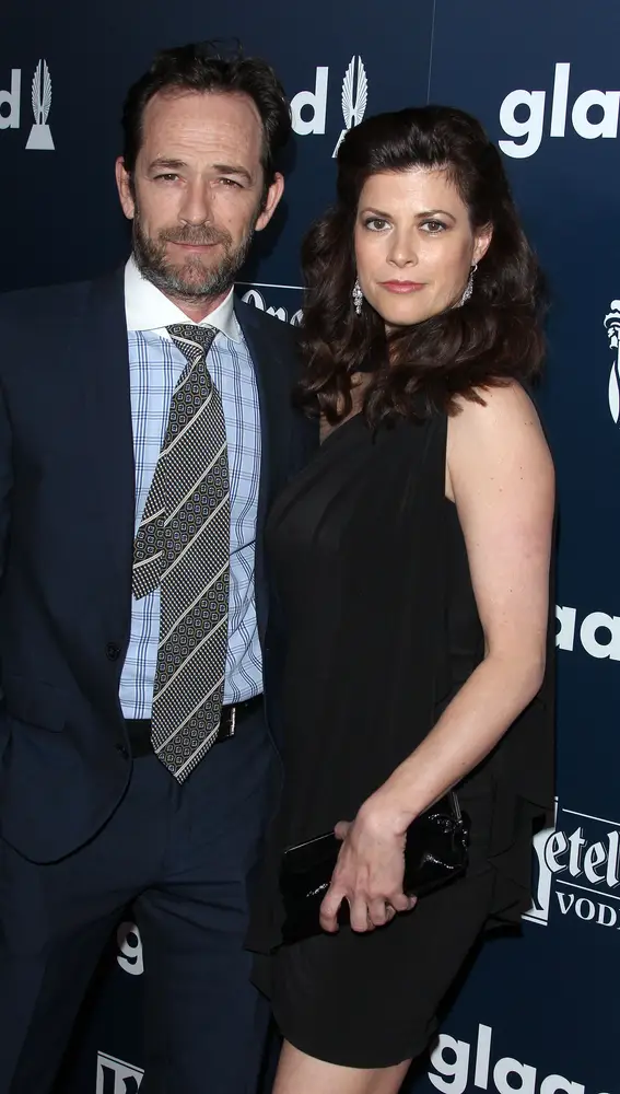 Luke Perry y su prometida, Wendy Madion Bauer