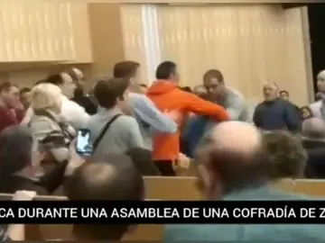 El altercado producido en la Cofradía de Jesús Nazareno podría acabar con la expulsión de diez personas El altercado producido en la Cofradía de Jesús Nazareno podría acabar con la expulsión de diez personas