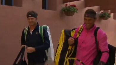 El despiste viral de Rafa Nadal: llega tarde a su partido contra Donaldson al equivocarse de hora