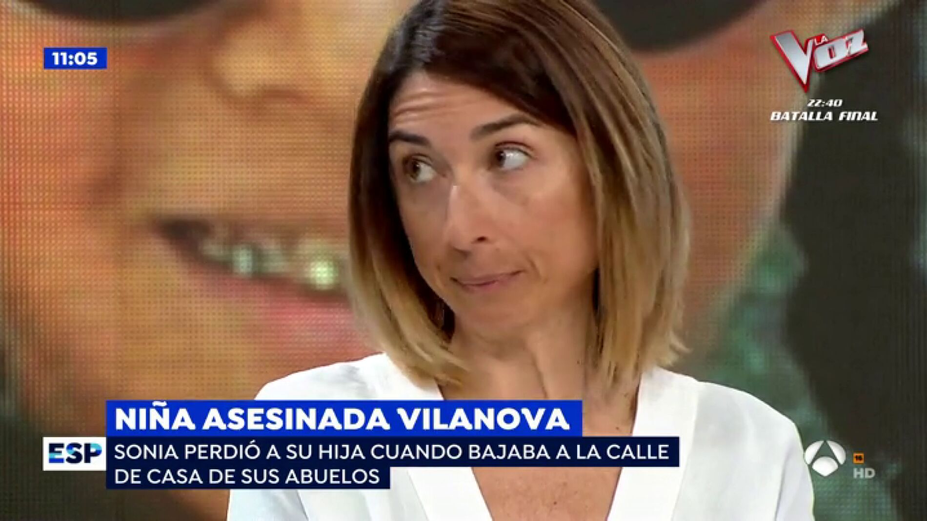 La madre de la ni&ntilde;a asesinada en Vilanova