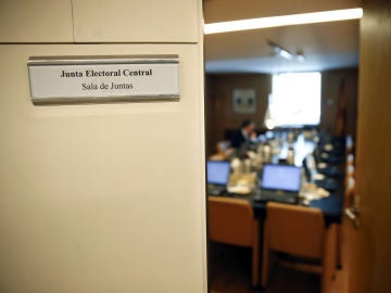 Imagen de la Sala de Juntas, de la Junta Electoral Central (JEC)
