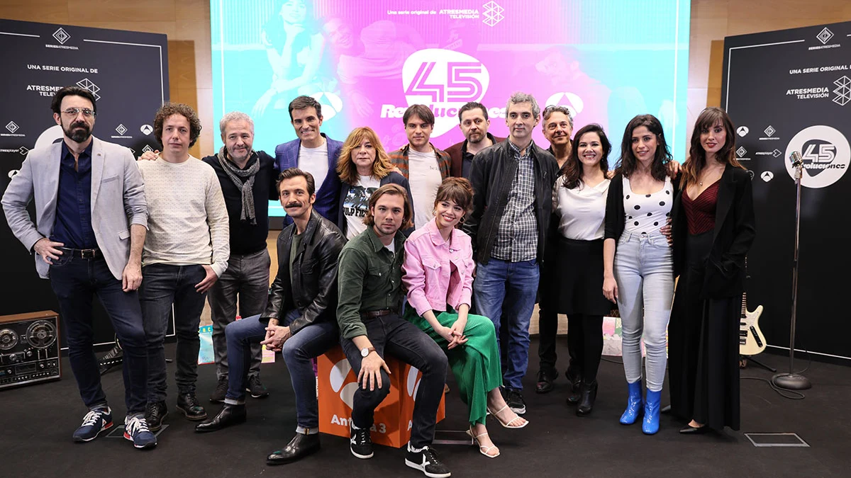 '45 Revoluciones' se presenta a los medios: "Hemos roto las formas de hacer las cosas para generar nuevas maneras de contar y ver la televisión" '45 Revoluciones' se presenta a los medios: "Hemos roto las formas de hacer las cosas para generar nuevas maneras de contar y ver la televisión"