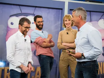 Manolo Sarria, una de cal y otra de arena en 'El Hormiguero 3.0' Manolo Sarria, una de cal y otra de arena en 'El Hormiguero 3.0'