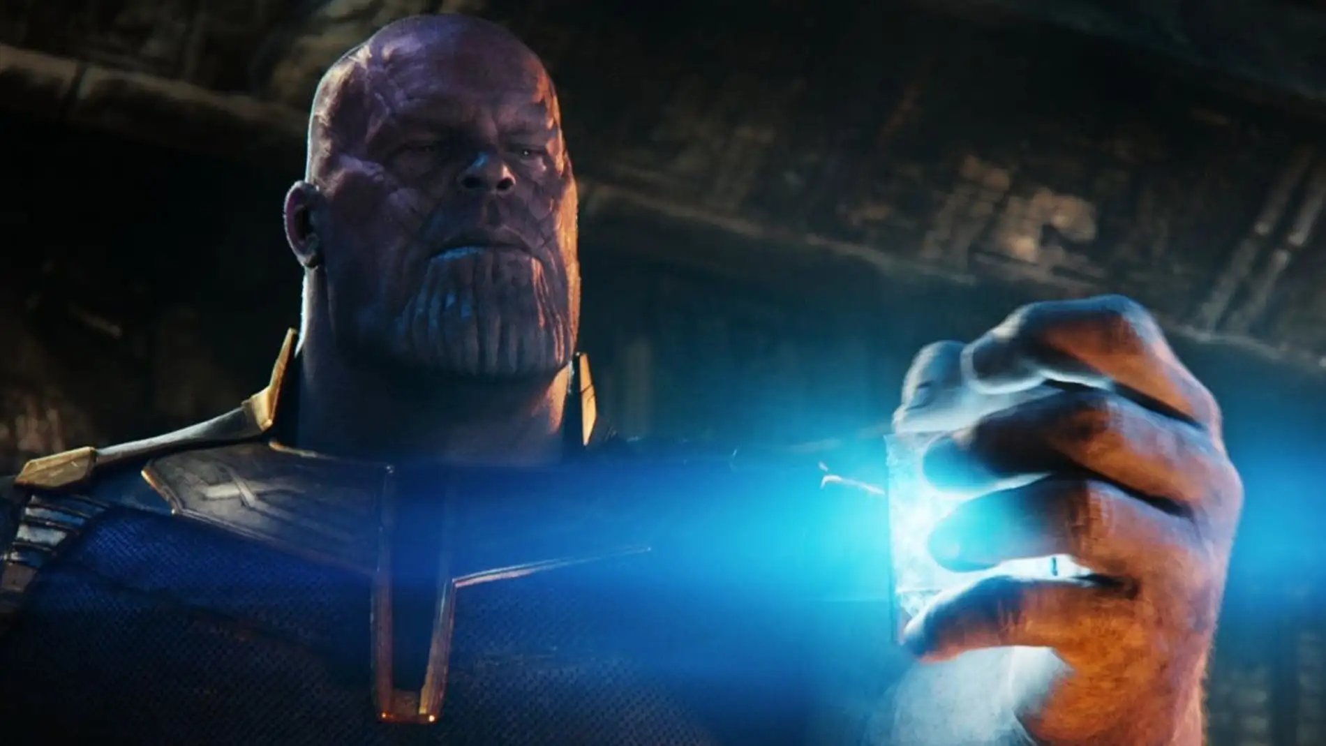 Thanos con el Teseracto en 'Infinity War'