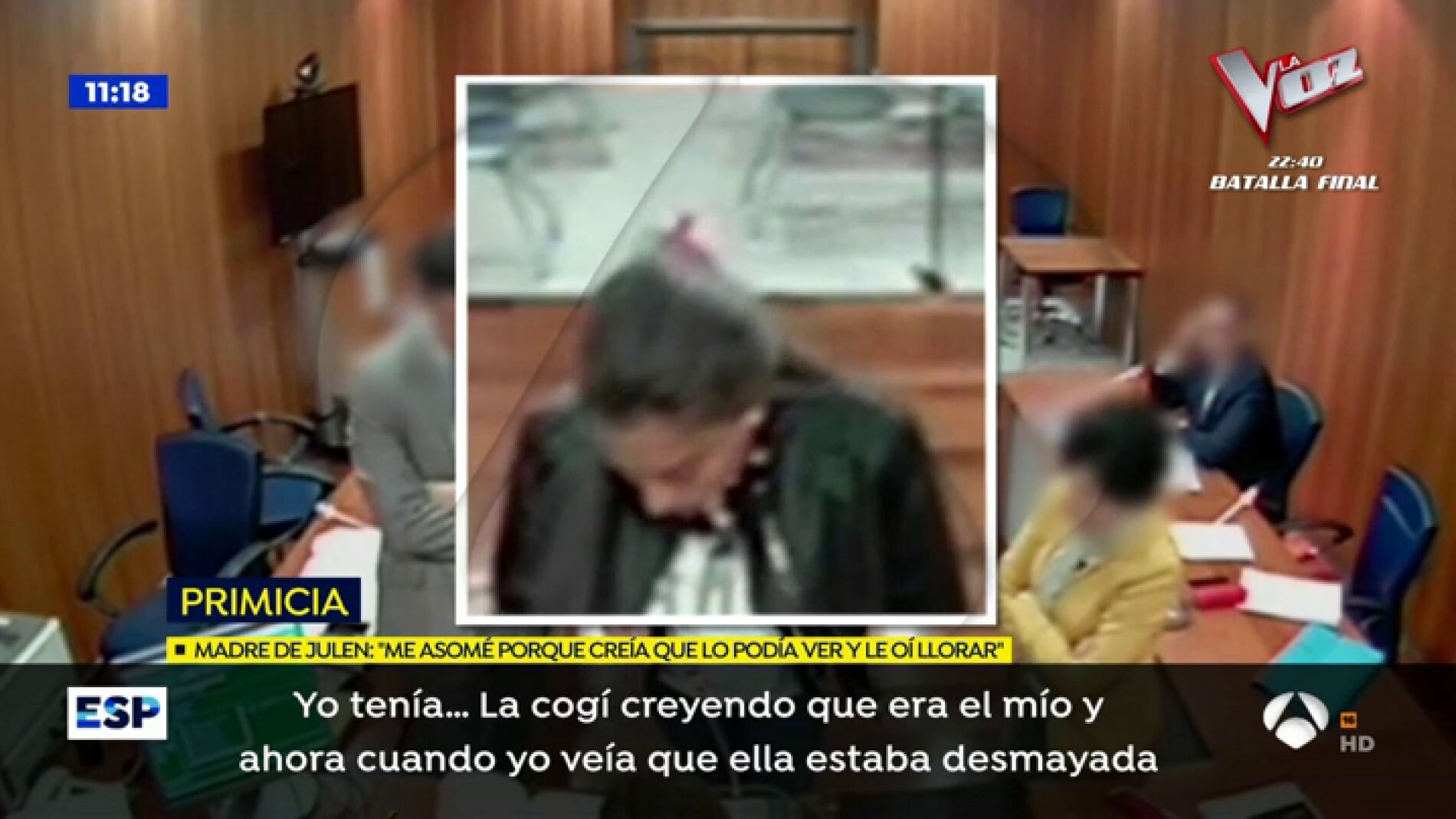 La madre de Julen declara en sede judicial.