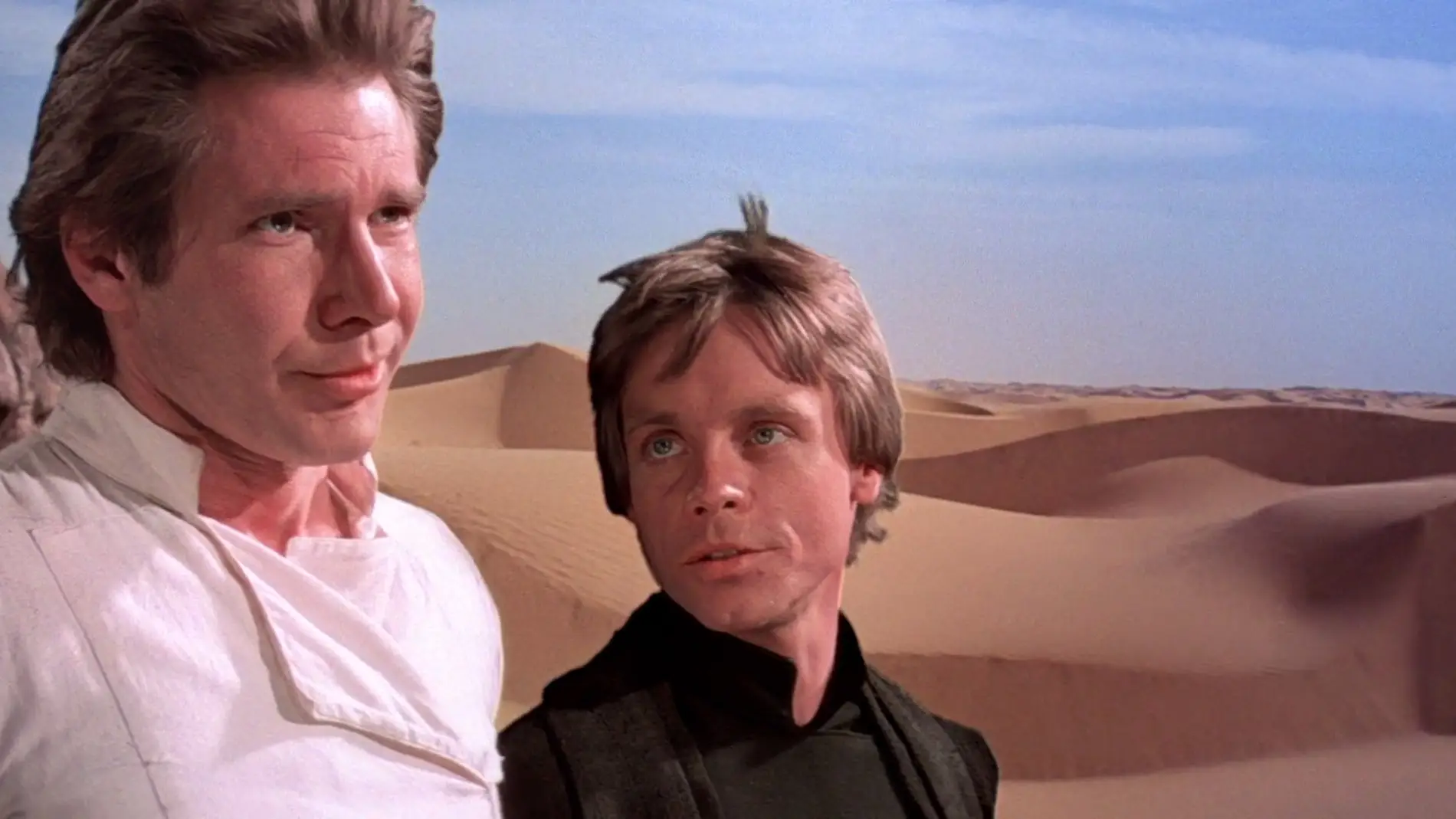 Han Solo y Luke Skywalker en 'Star Wars'