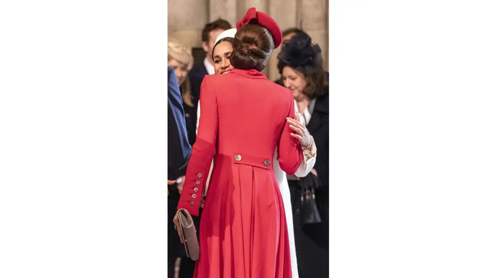 La 'foto de la reconciliación' de Meghan Markle y Kate Middleton 