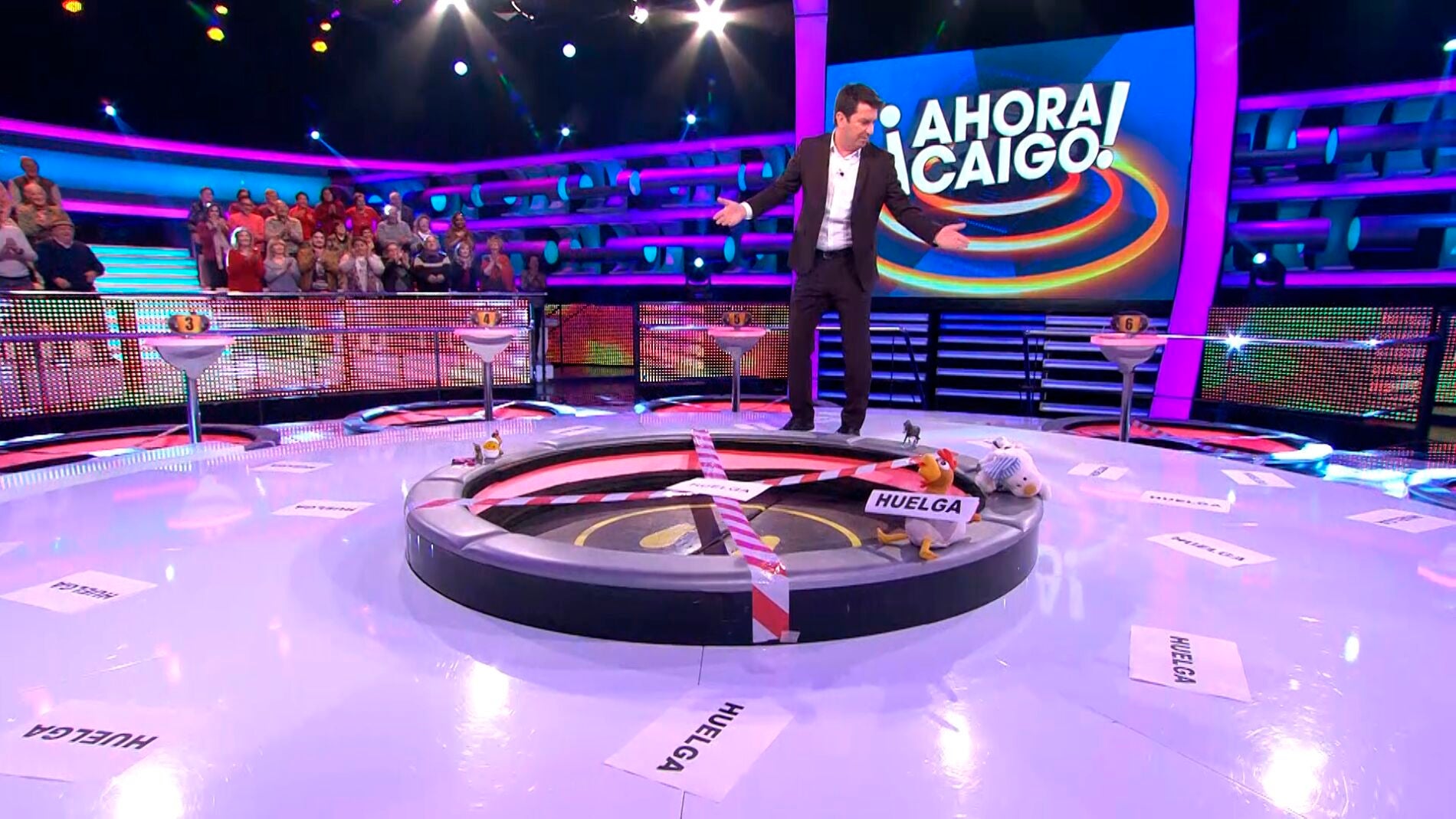 Vicente paraliza '&iexcl;Ahora Caigo!' con una huelga