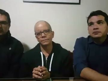 La mujer del periodista hispanovenezolano detenido por el Sebin convoca a la gente para pedir la libertad de Luis Carlos Díaz