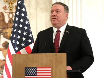El secretario de Estado de EEUU, Mike Pompeo El secretario de Estado de EEUU, Mike Pompeo