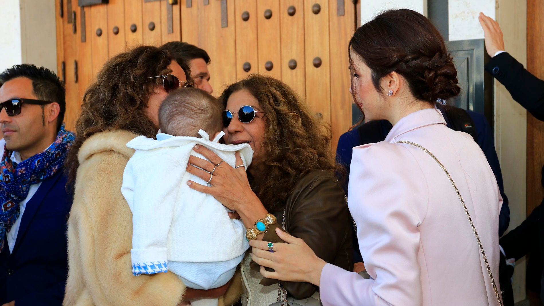 Elena Furiase, Lolita Flores y su t&iacute;a Rosario Flores