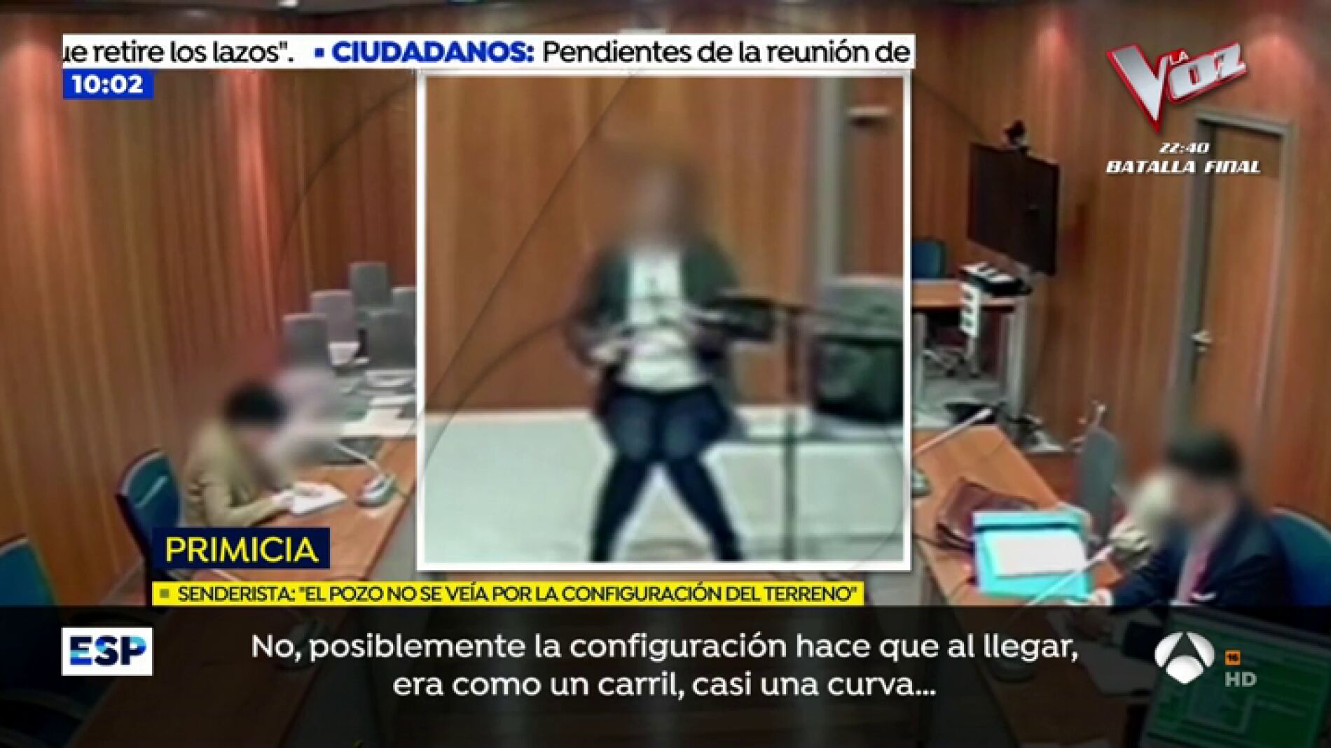 Los senderistas que ayudaron a los padres de Julen