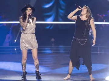 Vídeo: Viki Lafuente y Giosy cantan ‘The show must go on’ en la Batalla Vídeo: Viki Lafuente y Giosy cantan ‘The show must go on’ en la Batalla