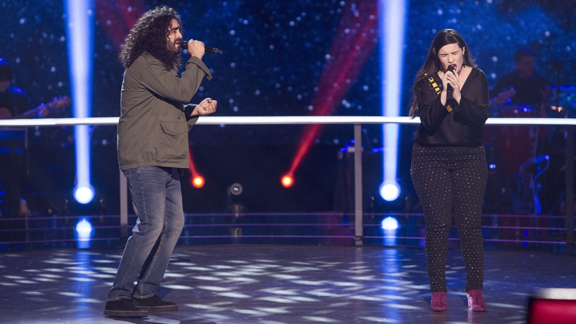 Auba Murillo y Tom&aacute;s Basso cantan &lsquo;Si t&uacute; no vuelves&rsquo; en la Batalla de &lsquo;La Voz&rsquo;