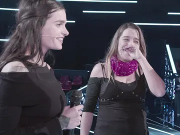 Vídeo: Viki Lafuente sufre durante su ensayo con Giosy para la Batalla Final Vídeo: Viki Lafuente sufre durante su ensayo con Giosy para la Batalla Final