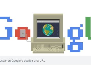 Doodle de Google por el 30 aniversario de internet