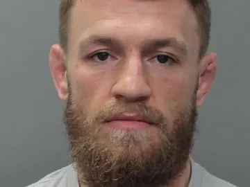 Foto de la Policía de Miami tras detener a Conor McGregor Foto de la Policía de Miami tras detener a Conor McGregor
