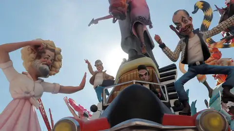 En la imagen, representación de los expresidentes En la imagen, representación de los expresidentes