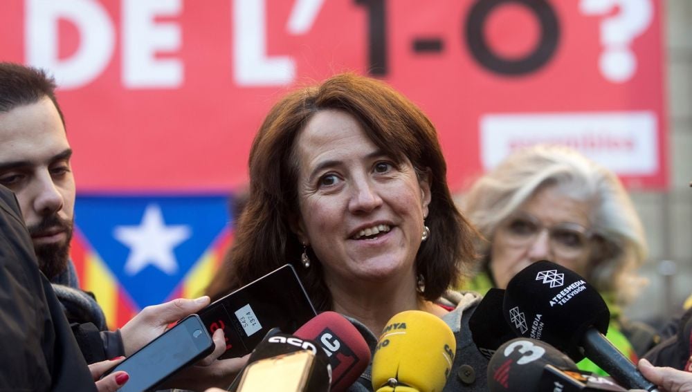 La presidenta de la ANC, Elisenda Paluzie